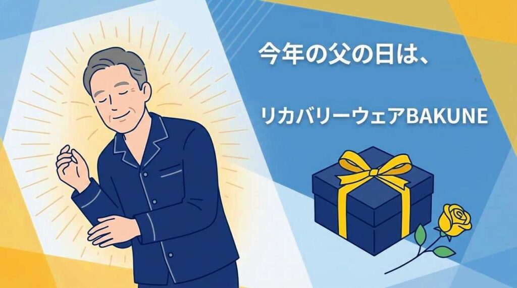 BAKUNEパジャマ リカバリーウェア　父の日