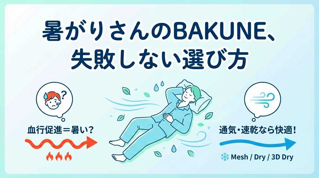 BAKUNE　暑がり
