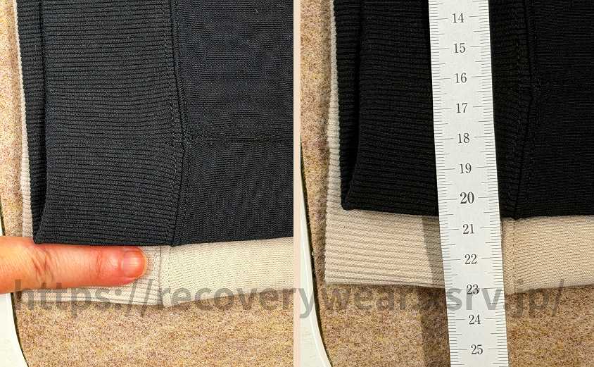 BAKUNE スウェット メンズのサイズ感｜178cm・70kgの試着結果